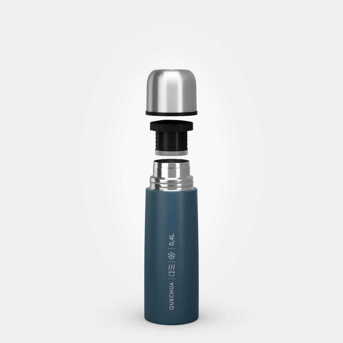 0.4 L Stainless Steel Isothermal Flask with Cup for Hiking - Image 8