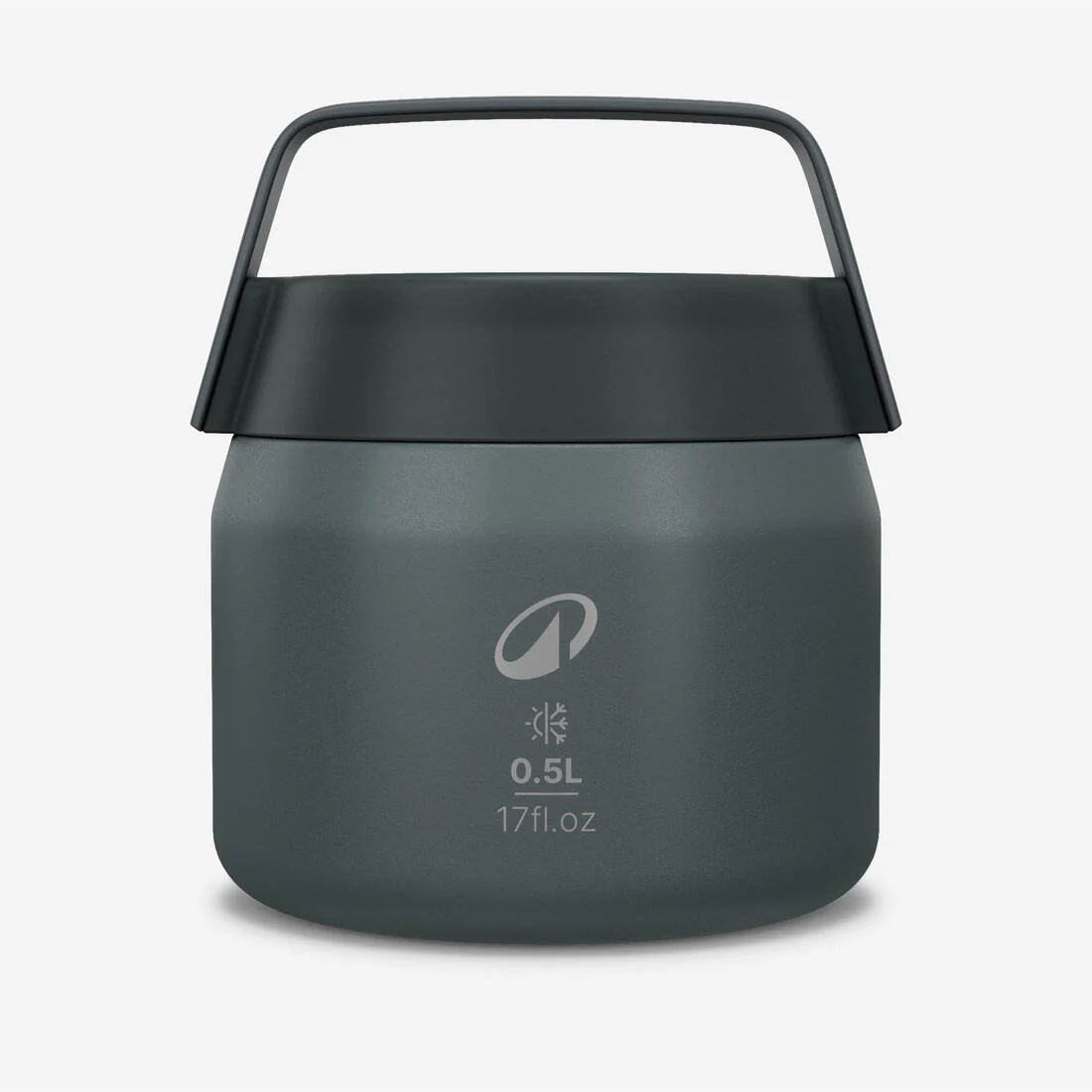 0.5L s. steel insulated food storage container 900 for camping hiking & trekking