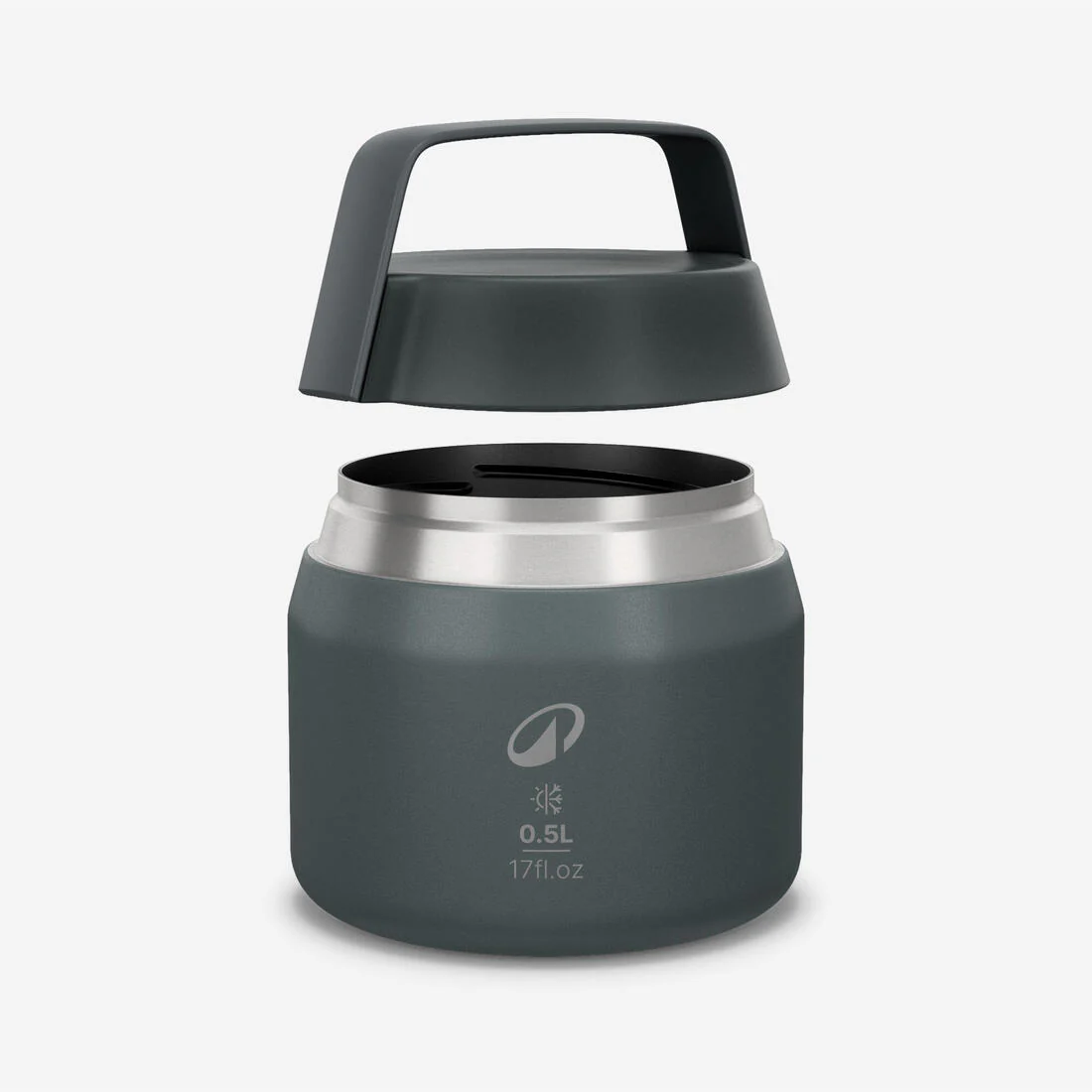 0.5L s. steel insulated food storage container 900 for camping hiking & trekking - Image 2