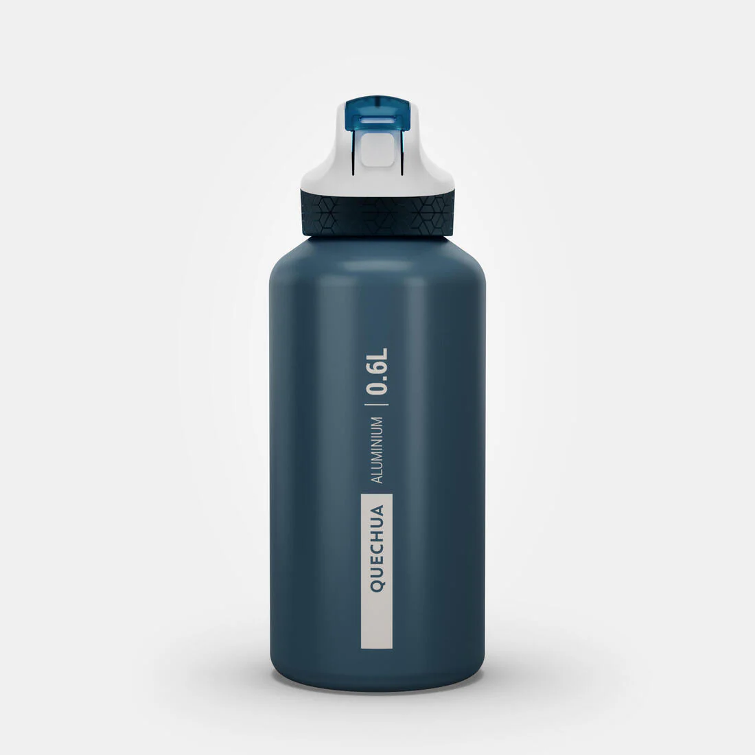Kids’ 0.6L alu. water flask 500 with instant cap, pipette and straw, for hiking - Image 24