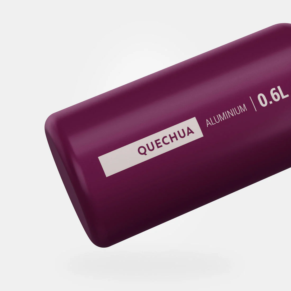 Kids’ 0.6L alu. water flask 500 with instant cap, pipette and straw, for hiking - Image 5