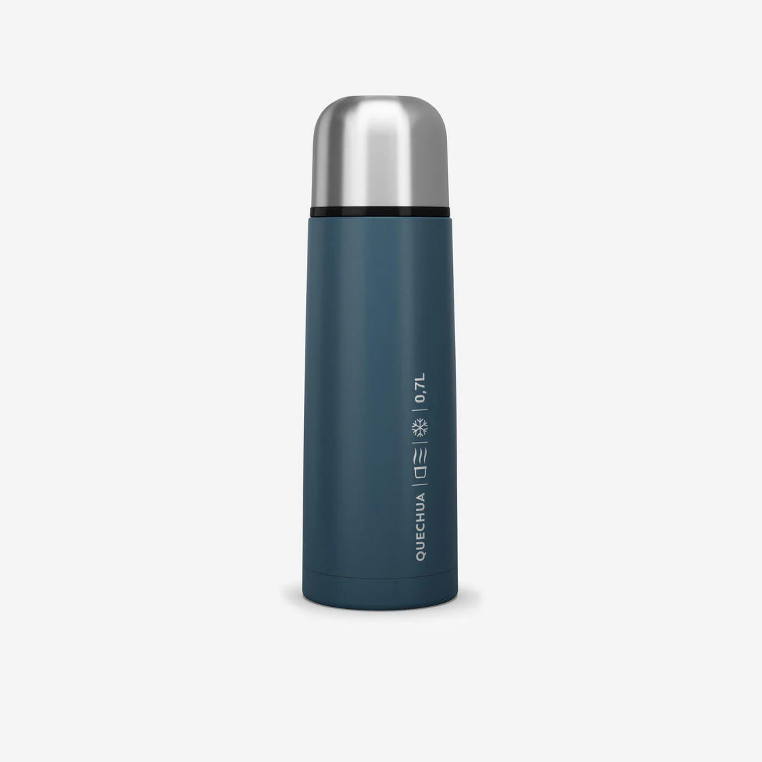 0.7 L stainless steel insulated flask with cup for hiking