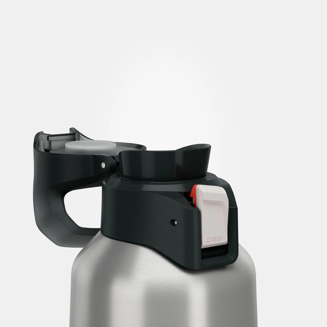 0.8 L insulated stainless steel flask 900 with quick-release cap for hiking - Image 17