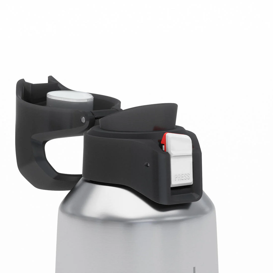 0.8 L insulated stainless steel flask 900 with quick-release cap for hiking - Image 9