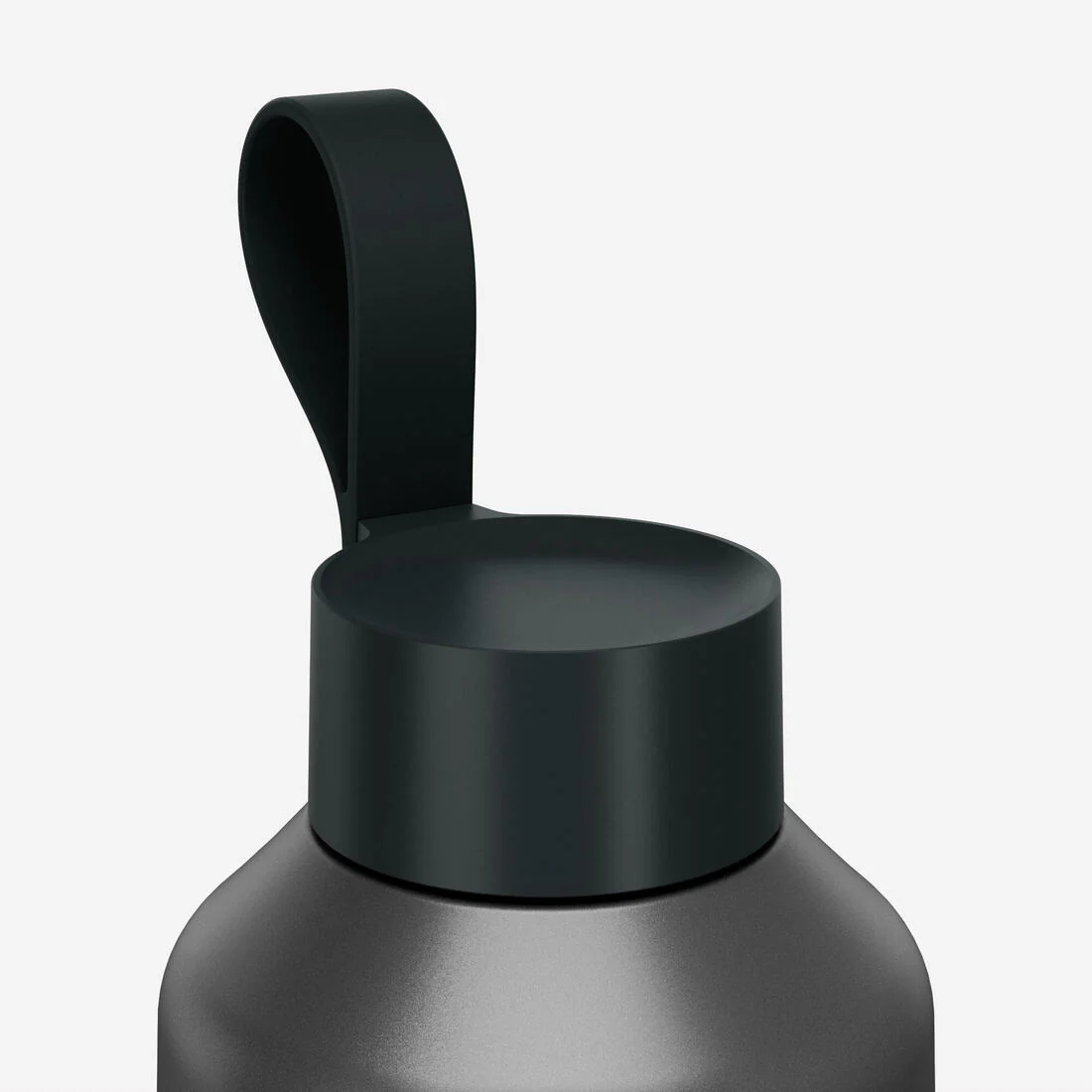 1.5 L stainless steel flask 100 with screw cap for hiking - Grey - Image 3