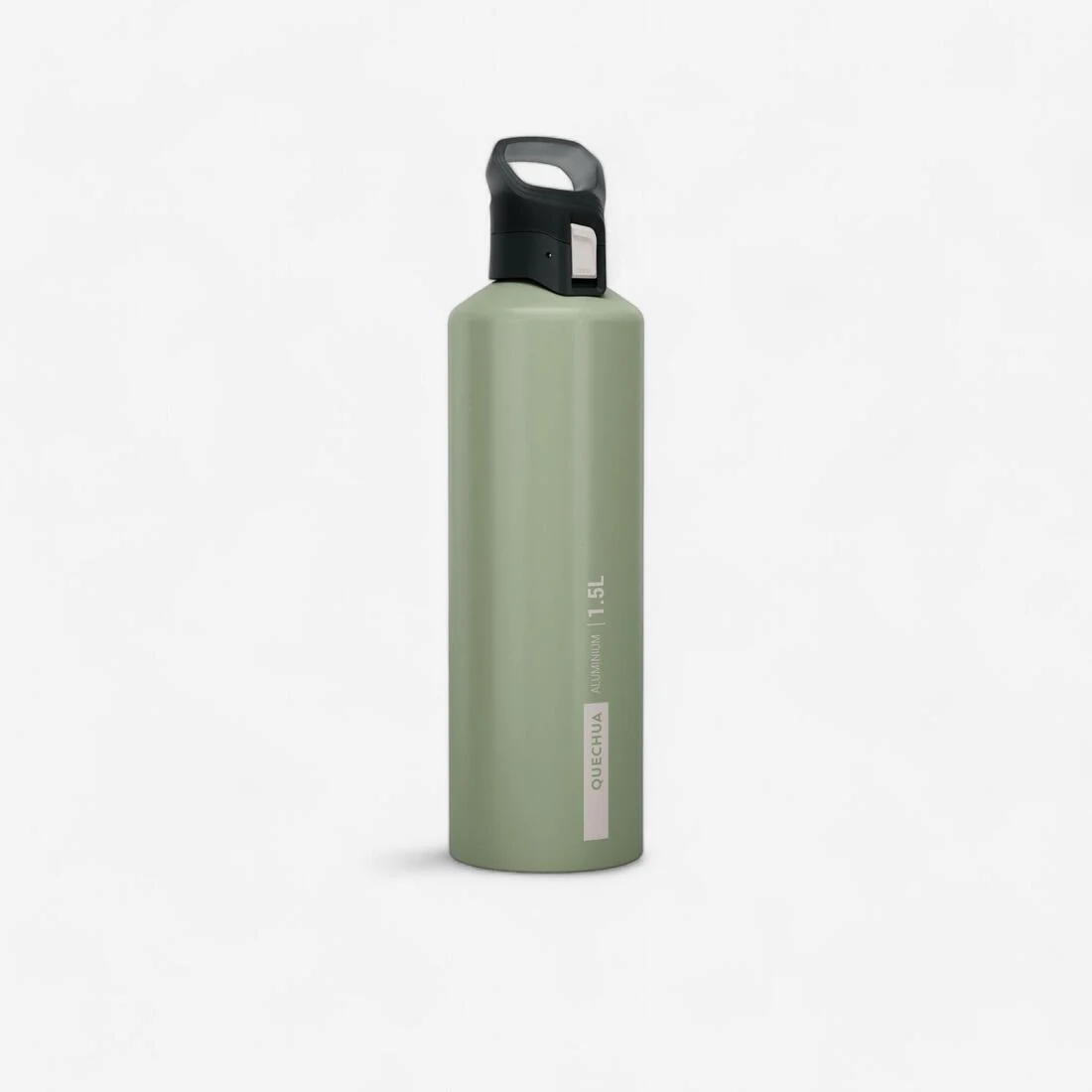 1.5L aluminium flask with quick-open cap for hiking