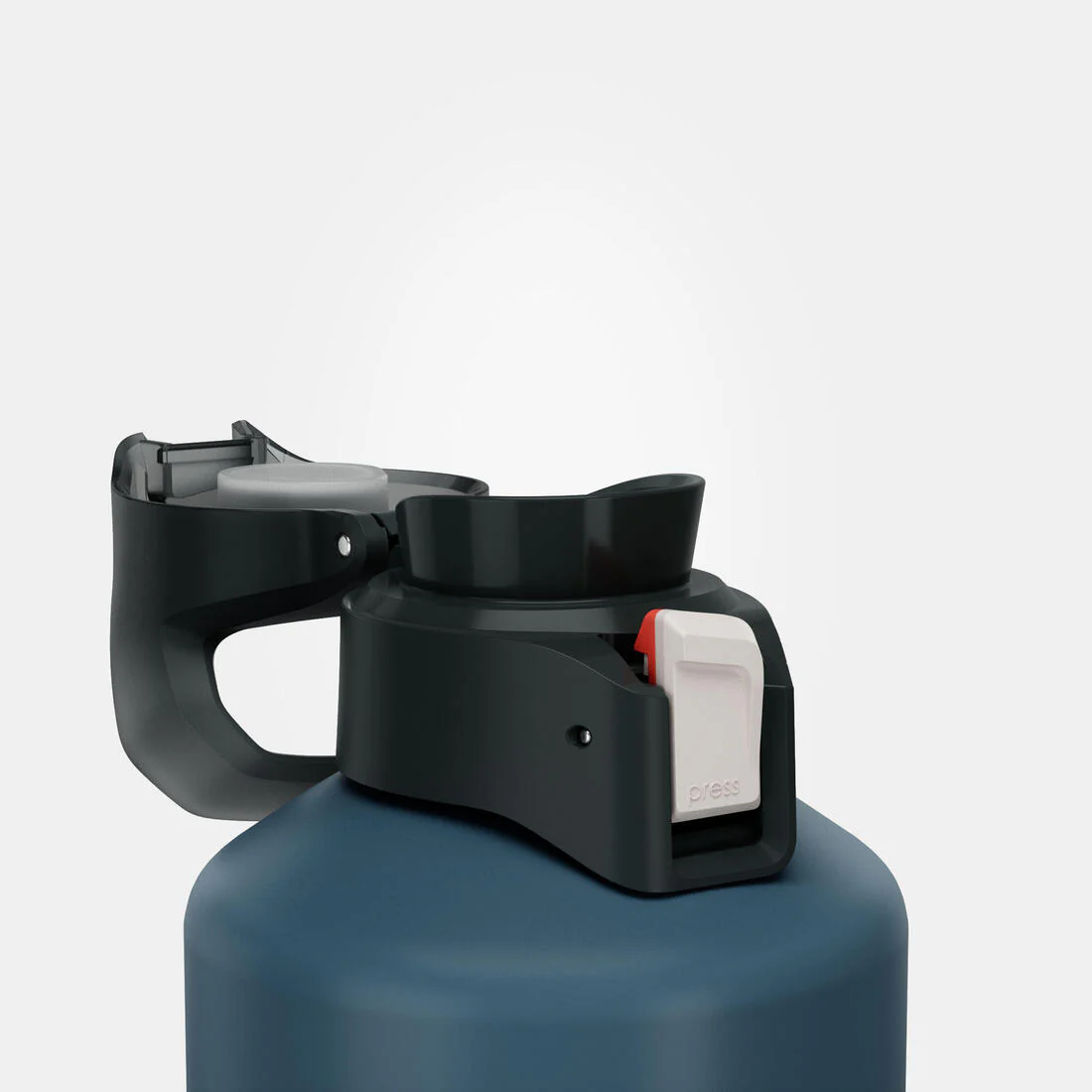 1.5L aluminium flask with quick-open cap for hiking - Image 13