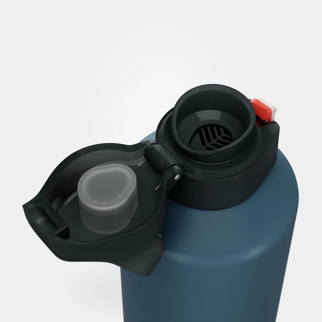 1.5L aluminium flask with quick-open cap for hiking - Image 16