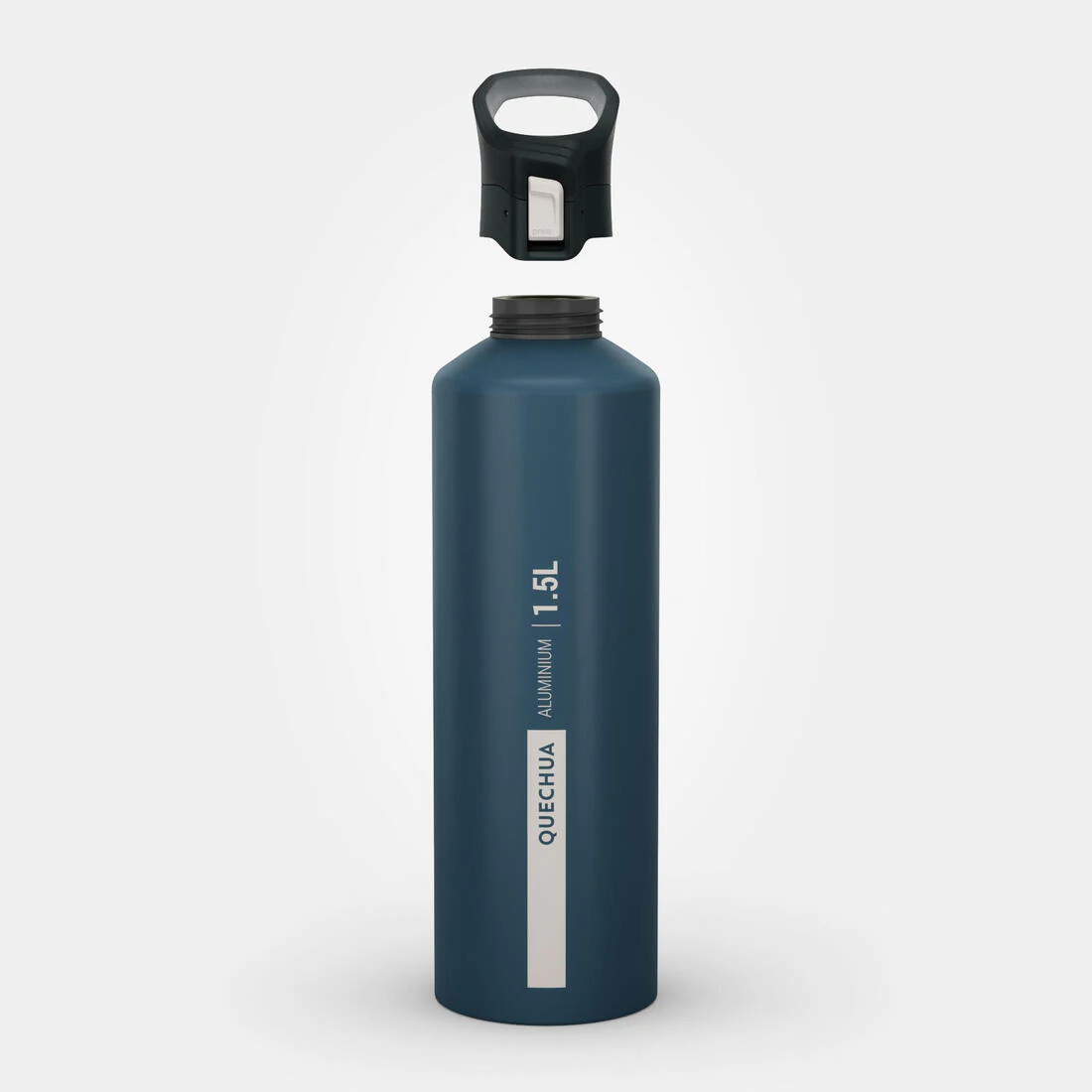 1.5L aluminium flask with quick-open cap for hiking - Image 3