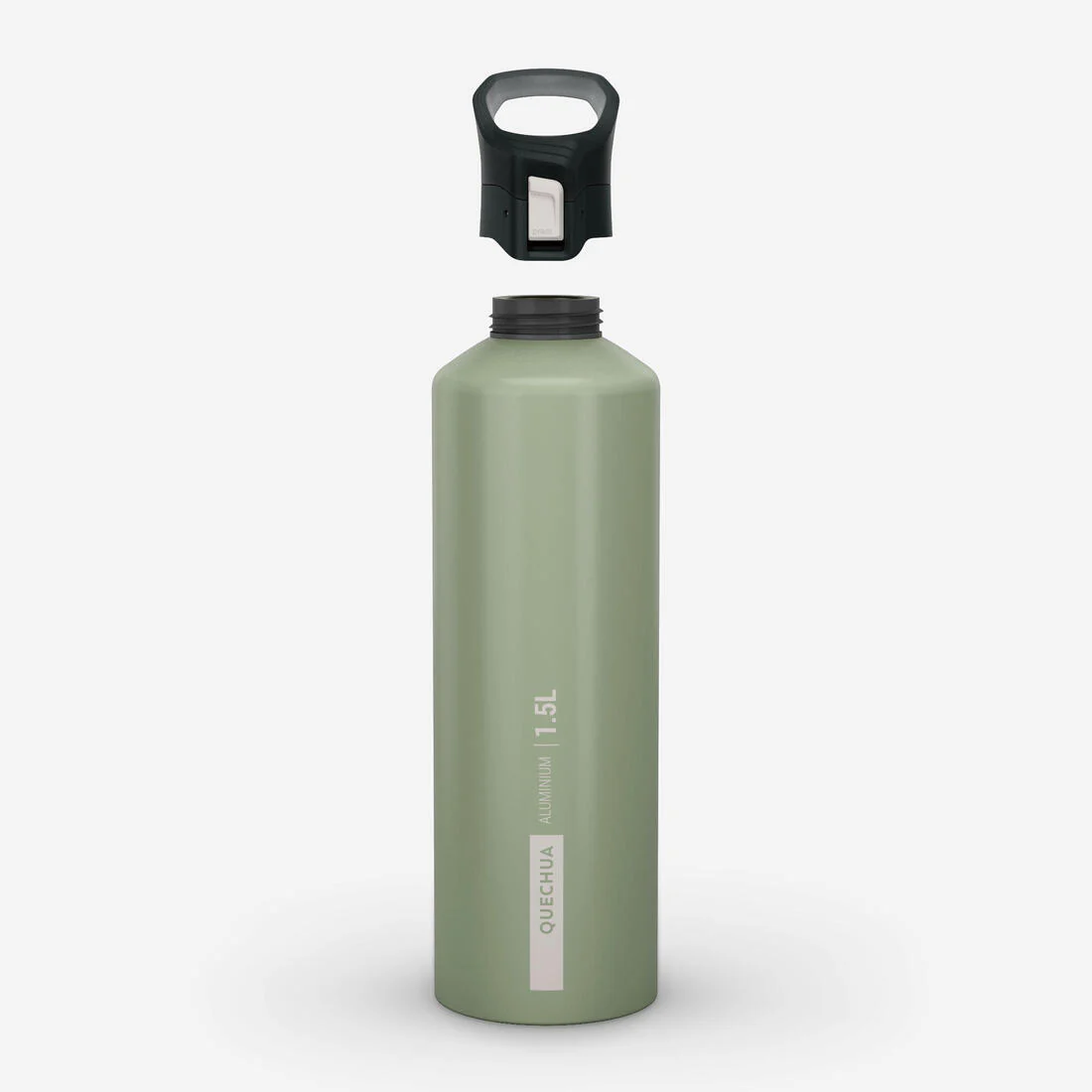 1.5L aluminium flask with quick-open cap for hiking - Image 4