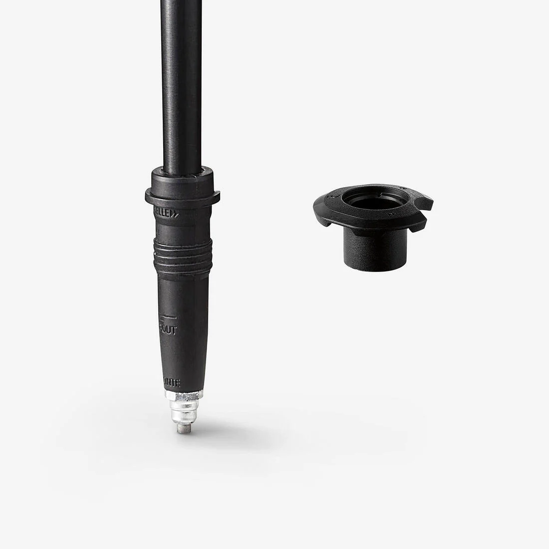 1 Easy Adjust Hiking Pole - MT100 Comfort Black - Image 5