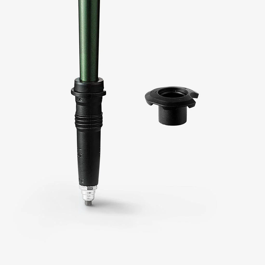1 Hiking Pole - MT100 Ergonomic Green - Image 4