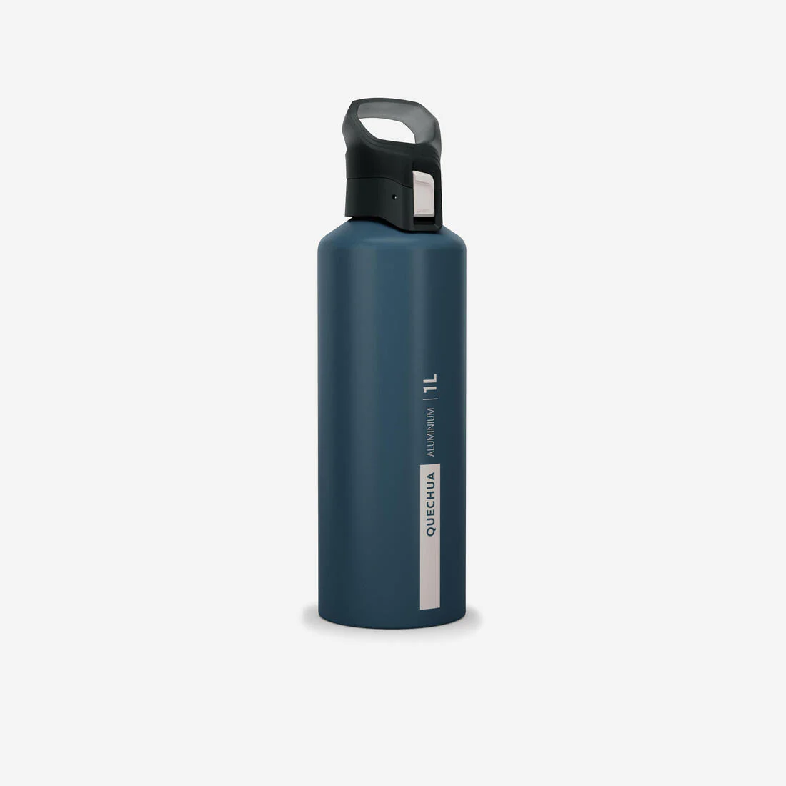 1 L aluminium water flask 500 with quick-release cap for hiking - Image 2