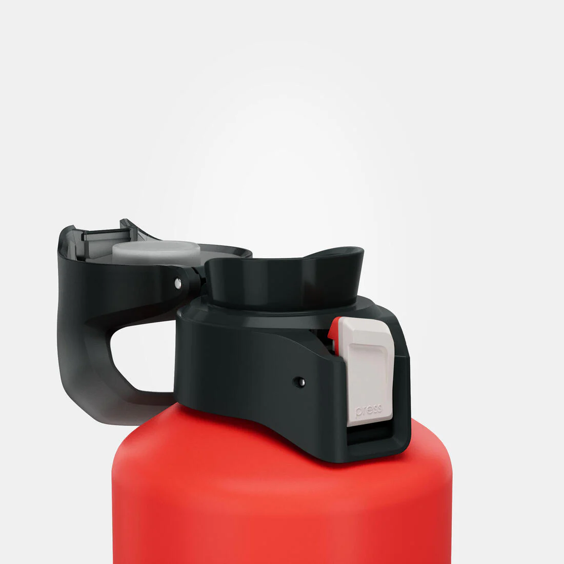 1 L aluminium water flask 500 with quick-release cap for hiking - Image 20