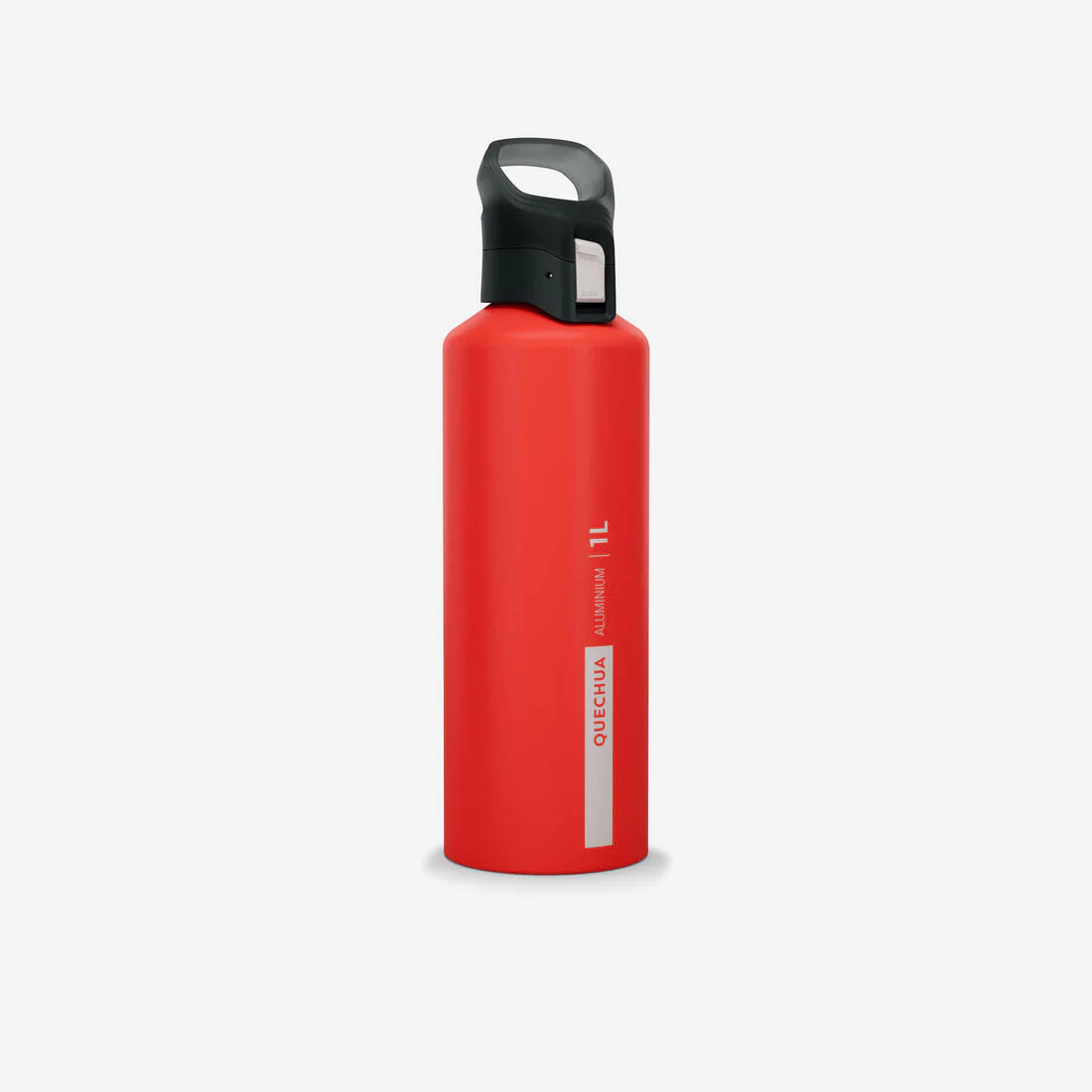 1 L aluminium water flask 500 with quick-release cap for hiking - Image 3