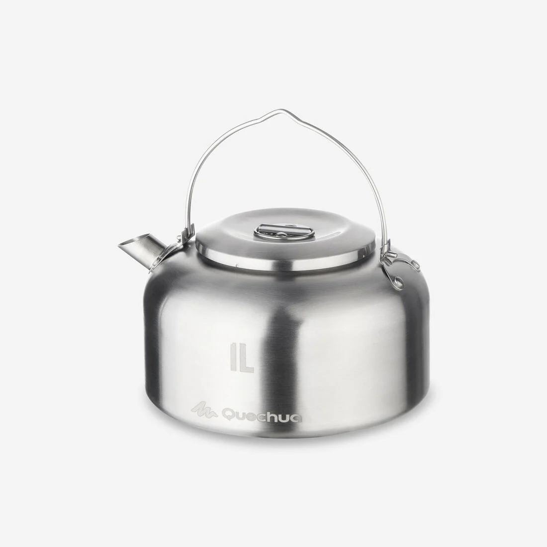 1 L Stainless Steel Kettle 500 for camping, bivouacking and hiking.