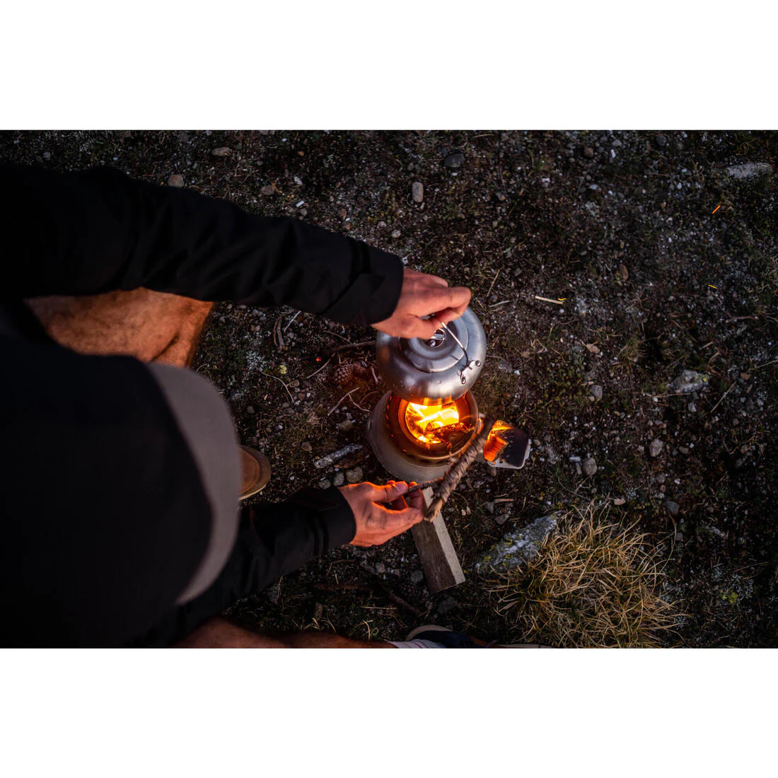 1 L Stainless Steel Kettle 500 for camping, bivouacking and hiking. - Image 4