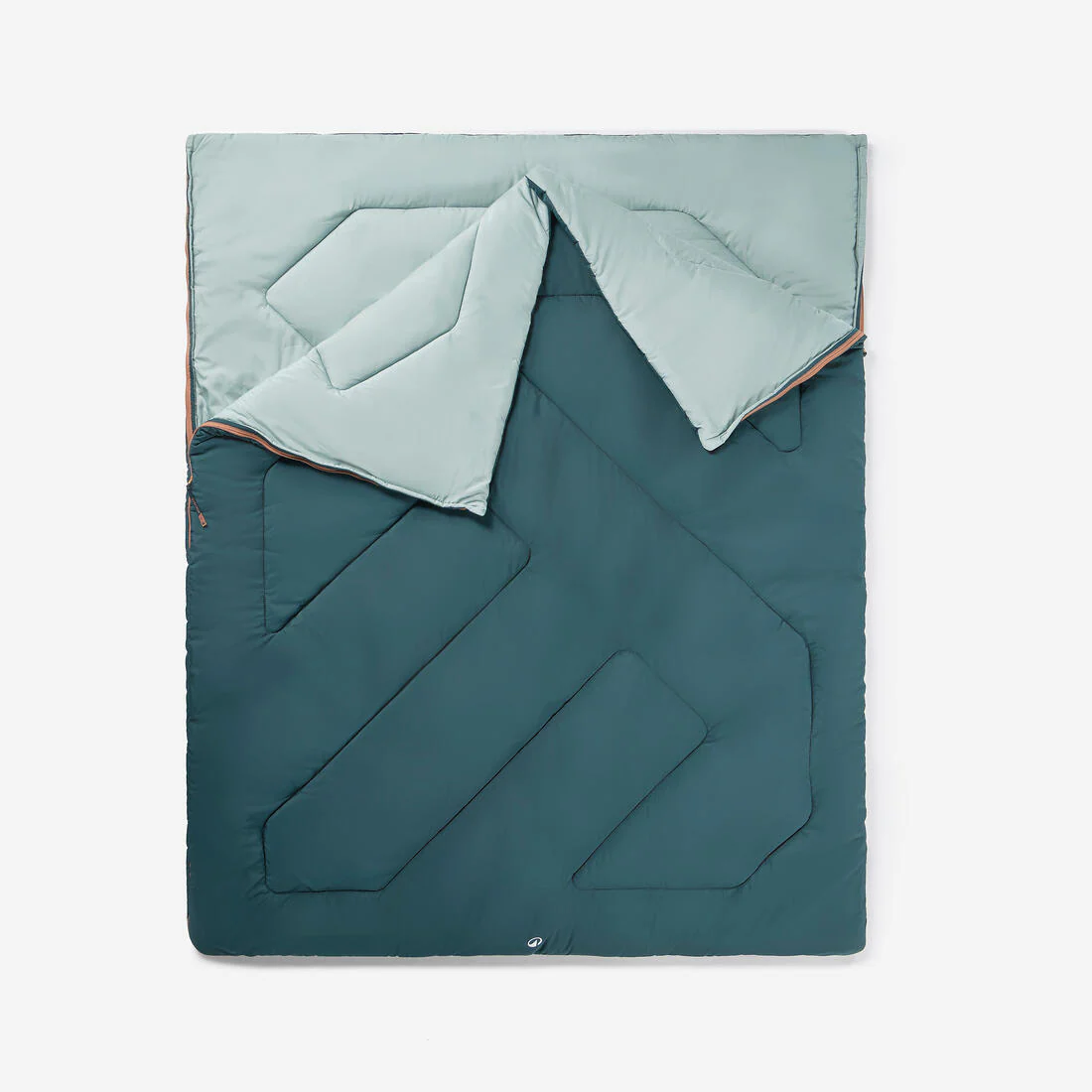 10°C camping sleeping bag, 2-person, Comfort