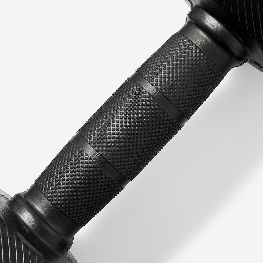 10 kg Cross Training and Weight Training Hexagonal Dumbbell - Black - Image 3