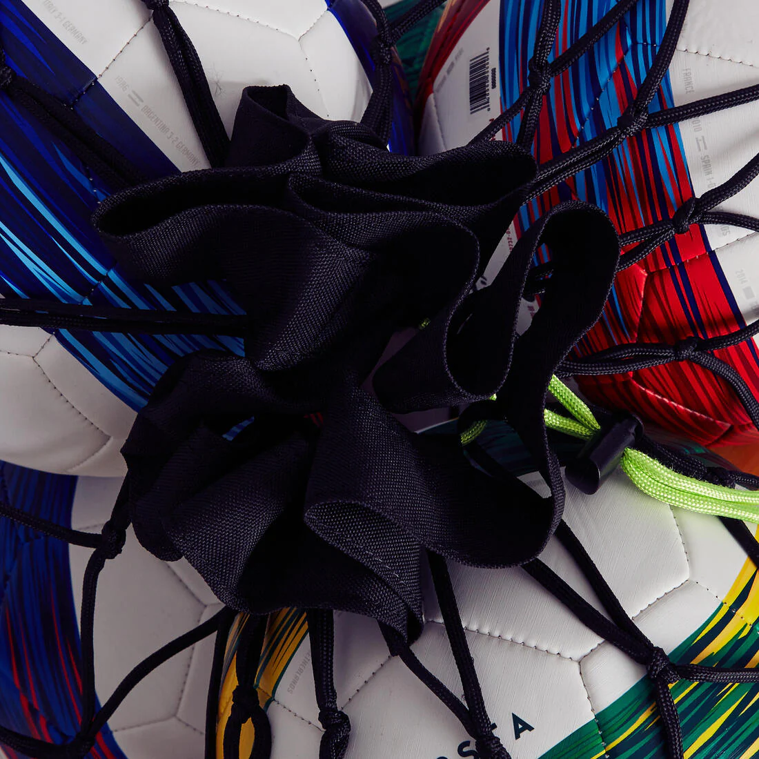 10 to 14 Ball Bag - Black Yellow - Image 2