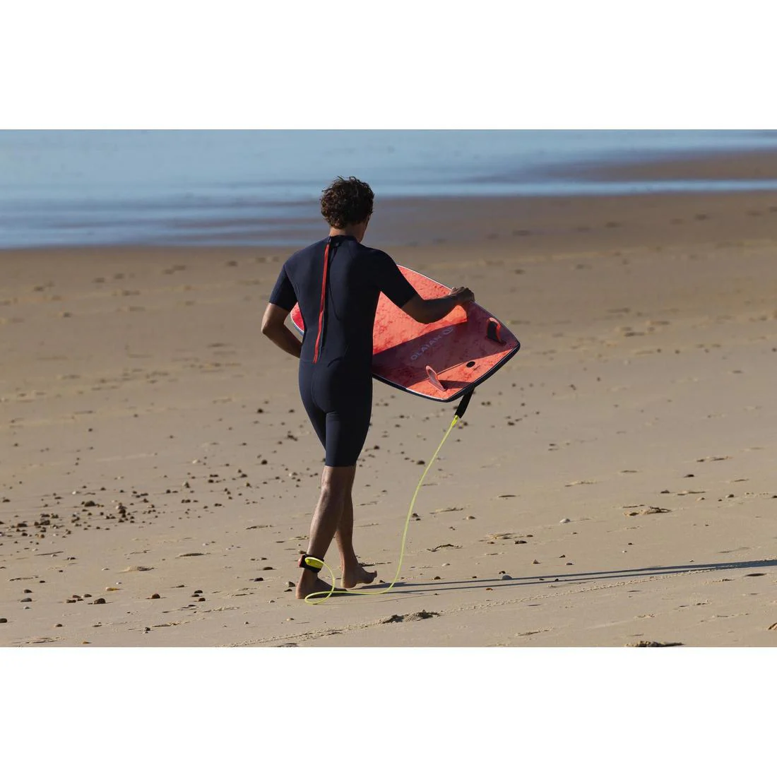 100 men’s 1.5 mm neoprene Shorty Surfing wetsuit - navy blue - Image 10