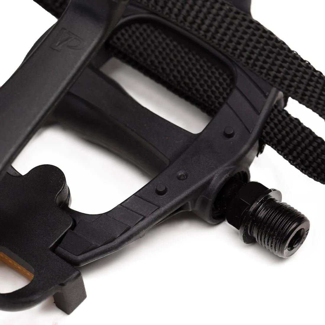 100 Resin Road Bike Pedals with Toe Clips - Image 4