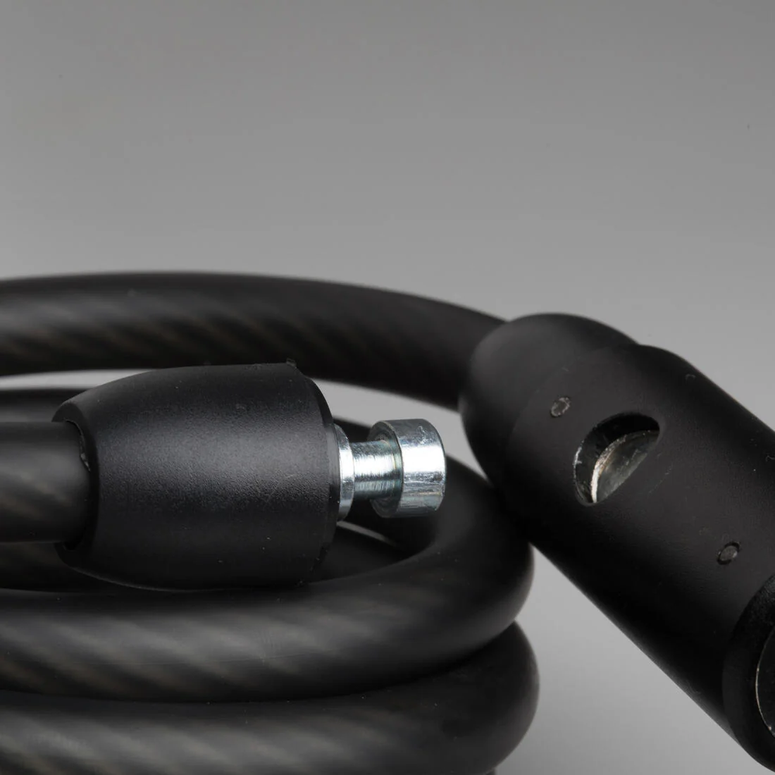 120 Spiral Bike Accessories Lock with Key-Black - Image 3