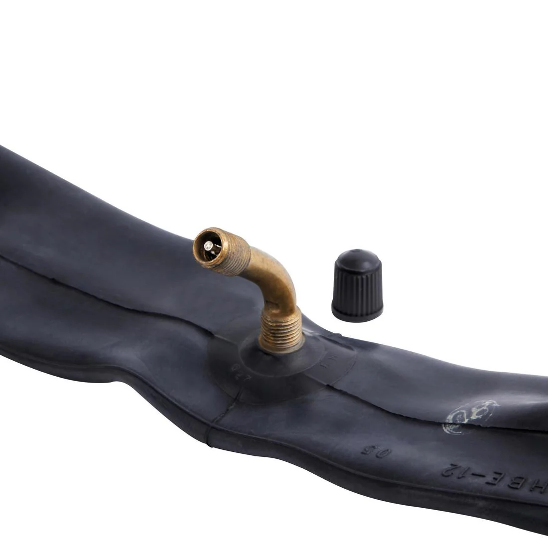 12x1.7-2.2 Angled Valve Bike Inner Tube - Schrader - Image 4