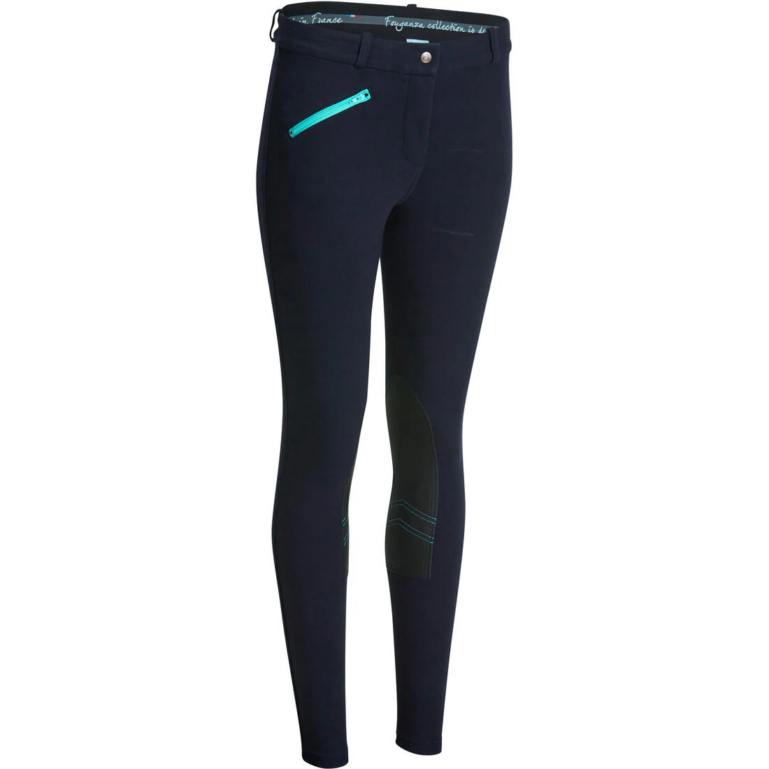 140 Women's Grippy Horse Riding Jodhpurs - Navy