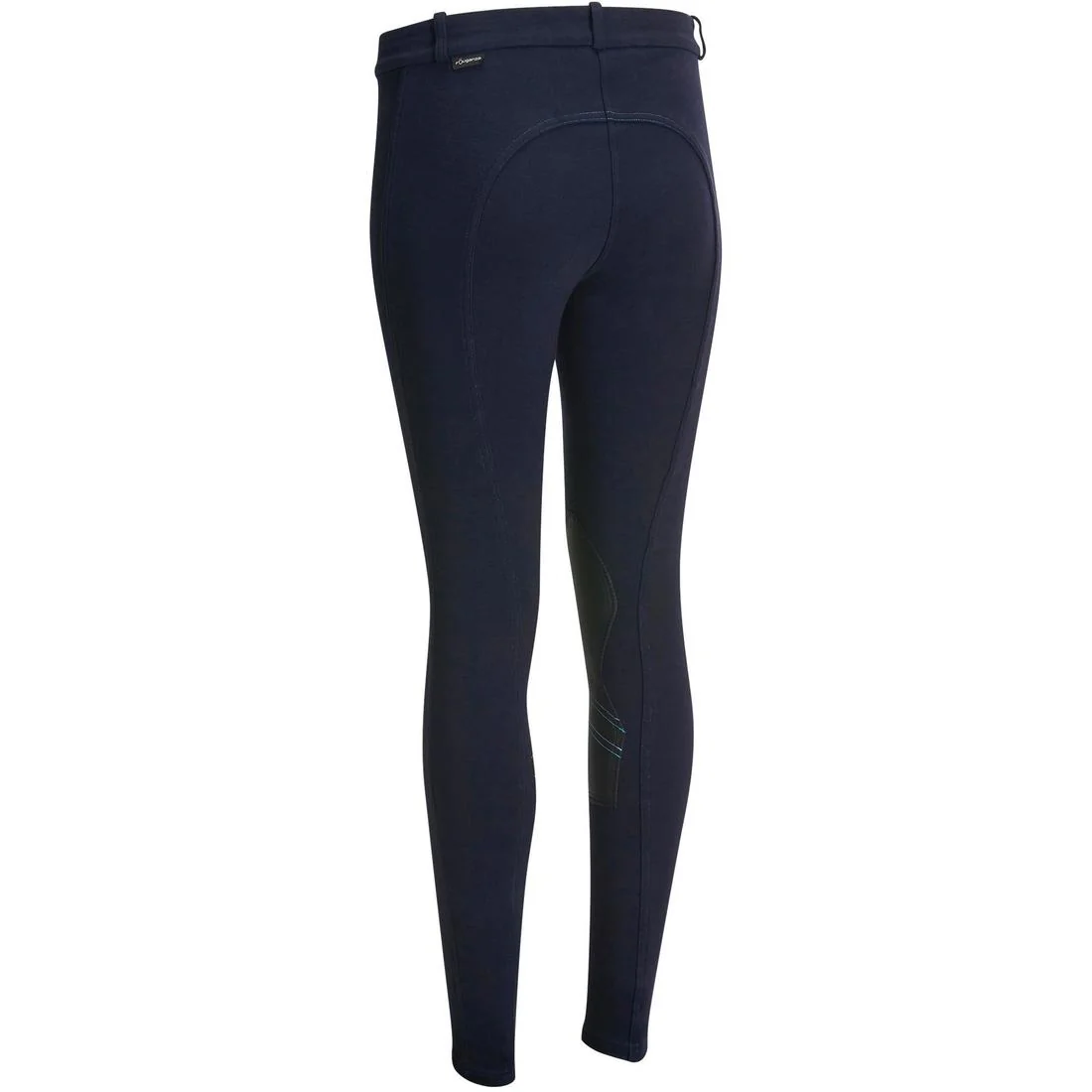 140 Women's Grippy Horse Riding Jodhpurs - Navy - Image 2