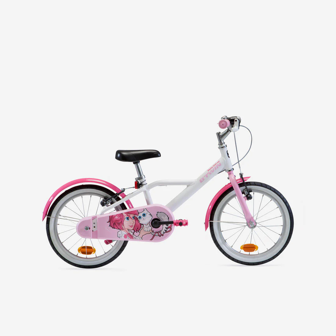 16 Inch KIDS BIKE Doctogirl 500 4-6 YEARS OLD - Pink