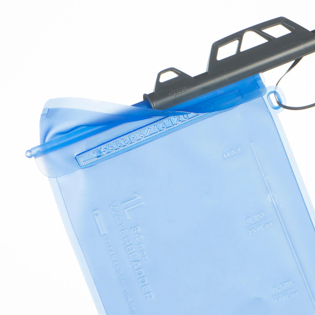 1L Hydration Bladder - Blue/Clear - Image 6