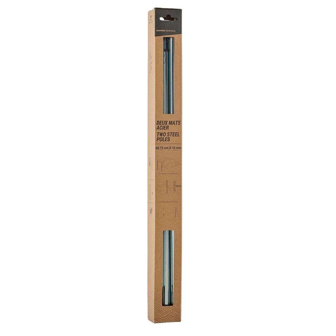 2 camping poles for tents, shelters and tarps - Image 3