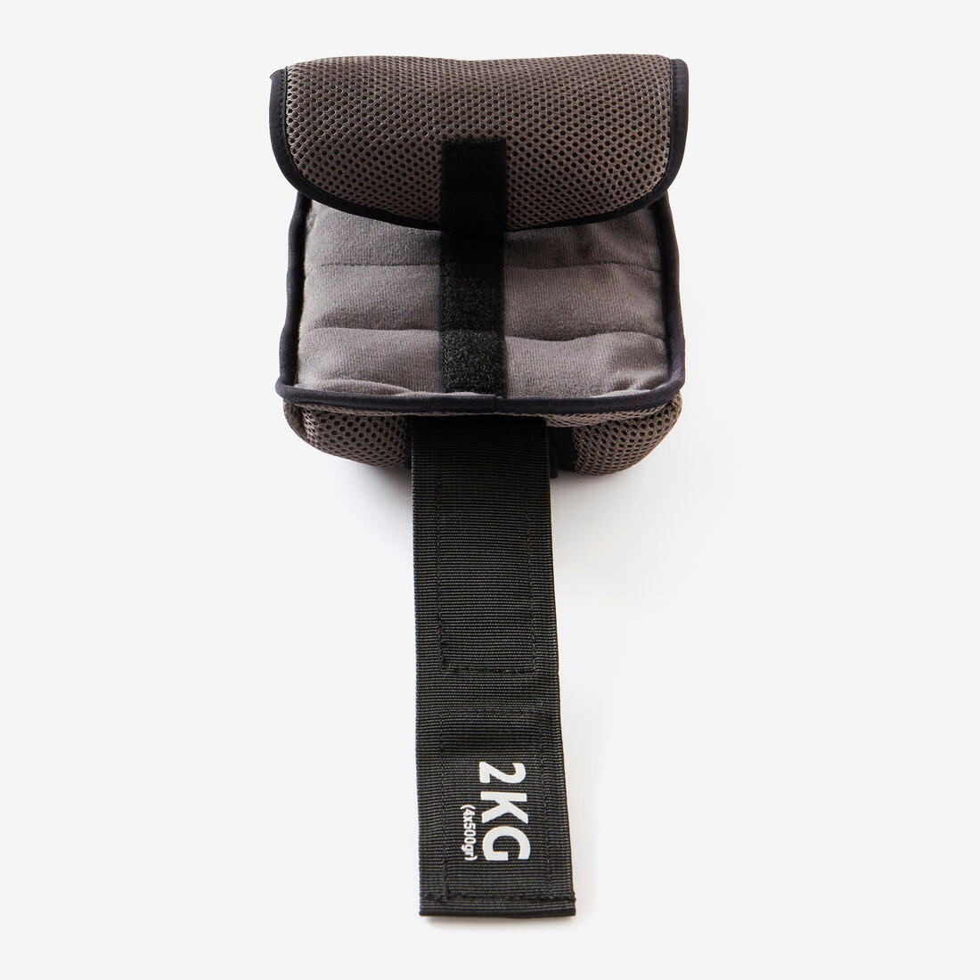 2 kg Adjustable Wrist / Ankle Weights Twin-Pack - Grey - Image 4