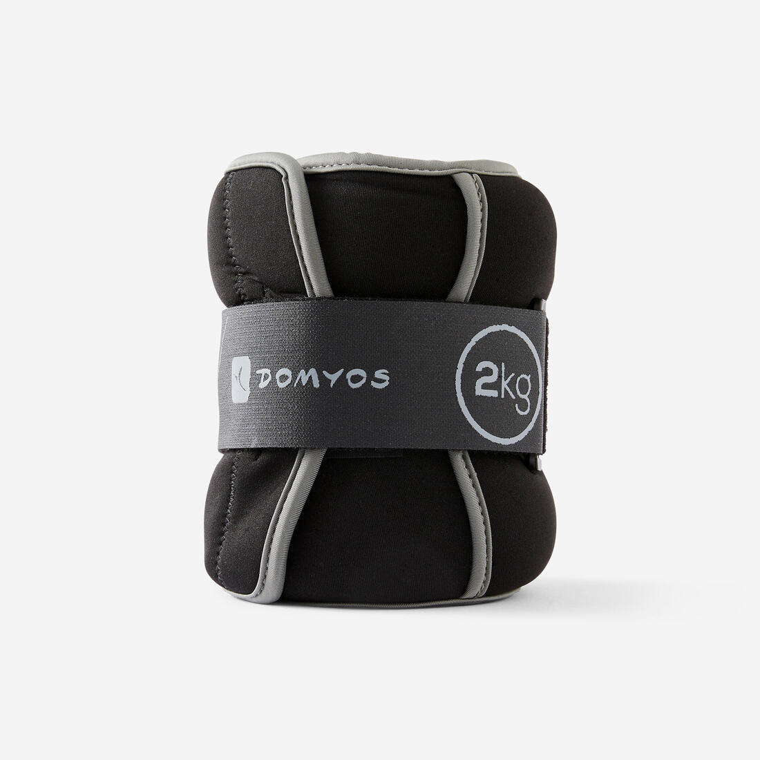 2 kg Adjustable Wrist / Ankle Weights Twin-Pack - Grey - Image 6