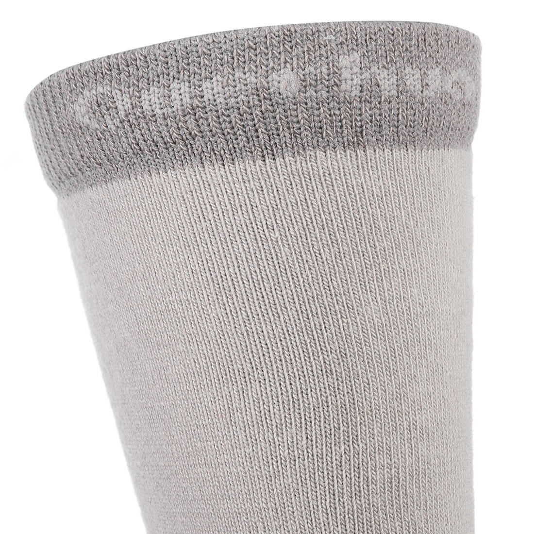 2 pairs of kids’ long hiking socks Crossocks red - Image 4