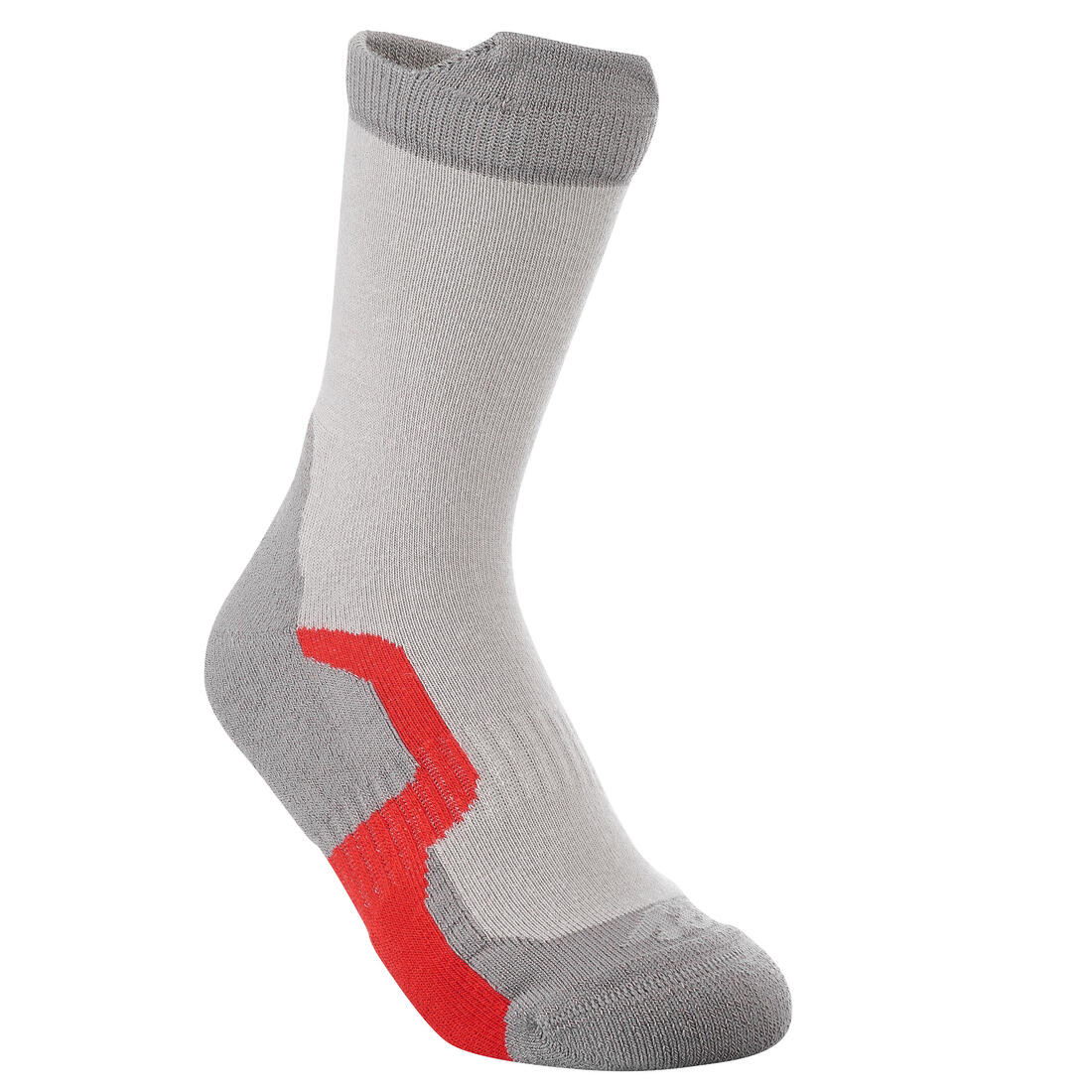 2 pairs of kids’ long hiking socks Crossocks red - Image 7