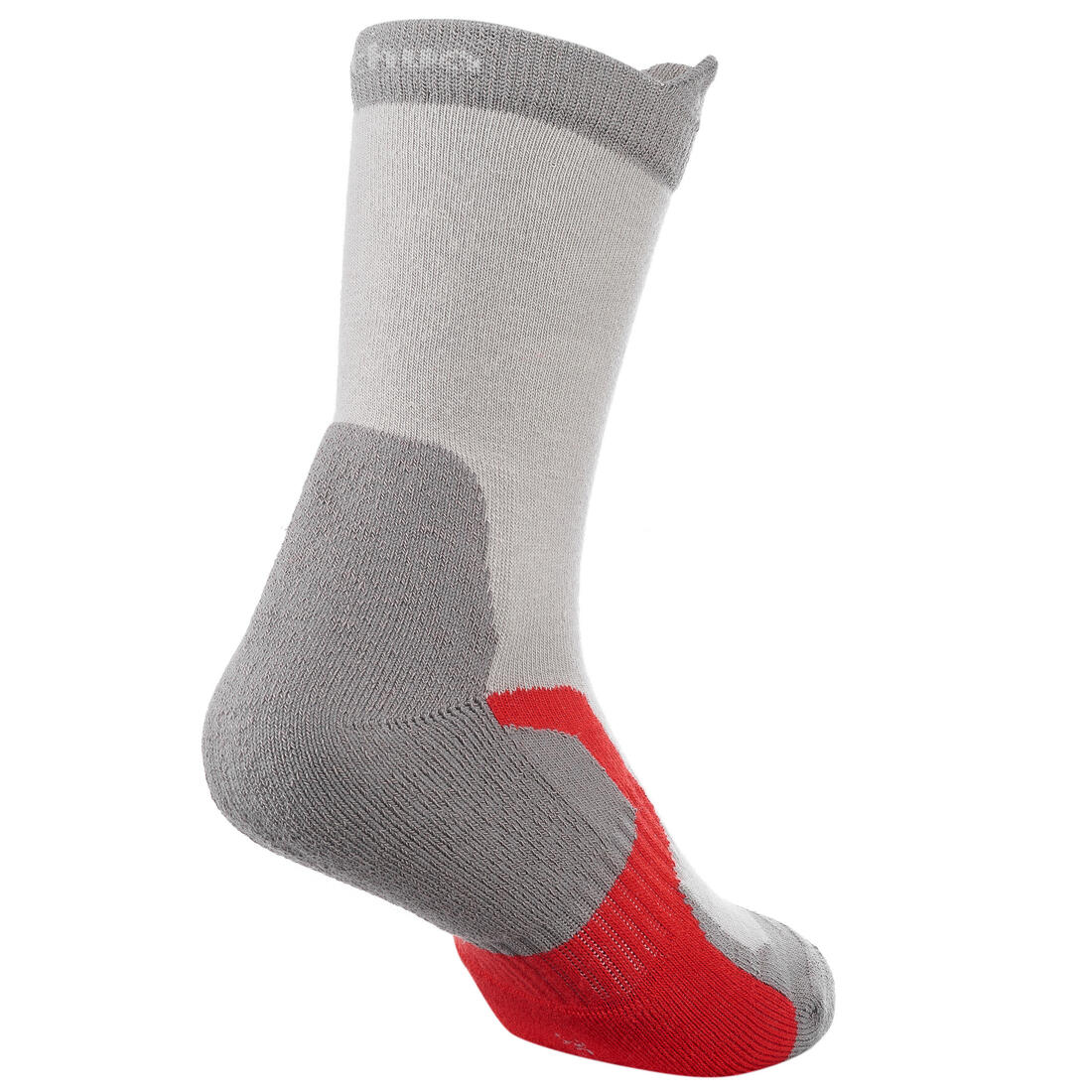 2 pairs of kids’ long hiking socks Crossocks red - Image 8