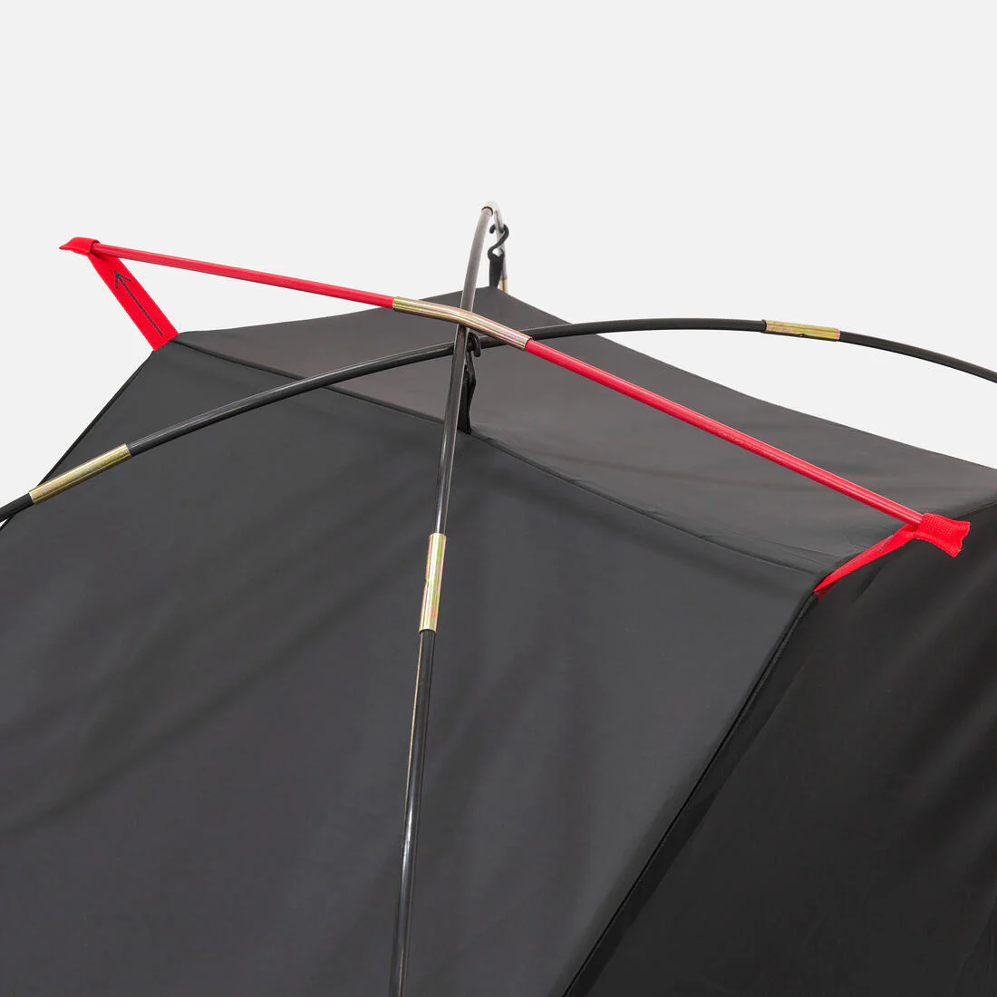 2-person camping tent, MH100 - Fresh & Black - Image 11