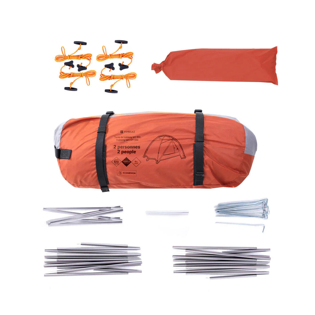 2-person Dome Trekking Tent MT500 - Image 27