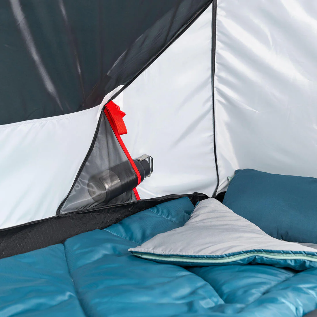 2-person instant camping tent, 2 Seconds - Blue - Image 10