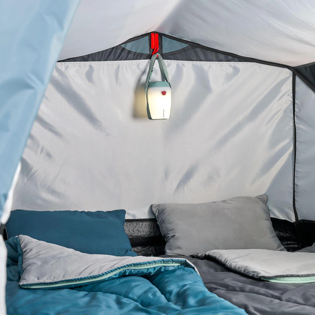 2-person instant camping tent, 2 Seconds - Blue - Image 12
