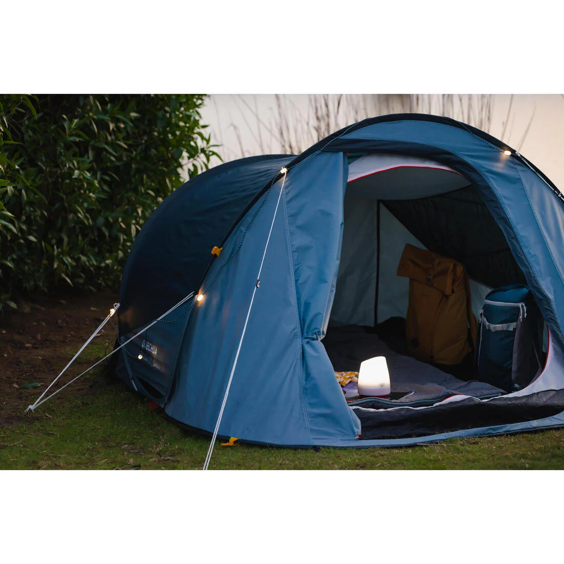 2-person instant camping tent, 2 Seconds - Blue - Image 14