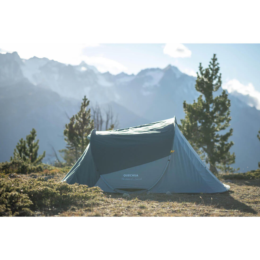 2-person instant camping tent, 2 Seconds - Blue - Image 3