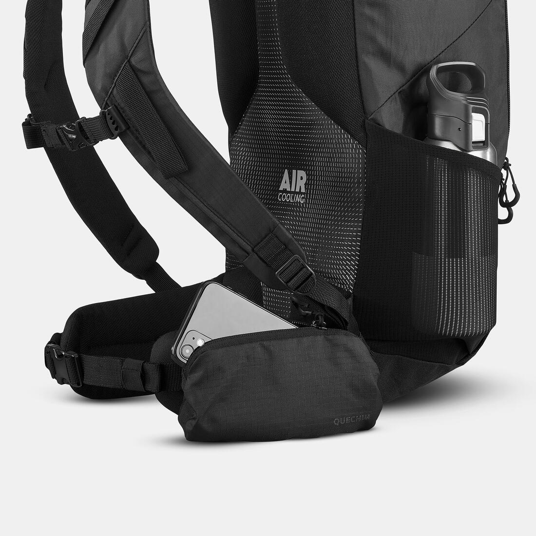 20 L Mountain Hiking Backpack - MH100 - Black - Image 14