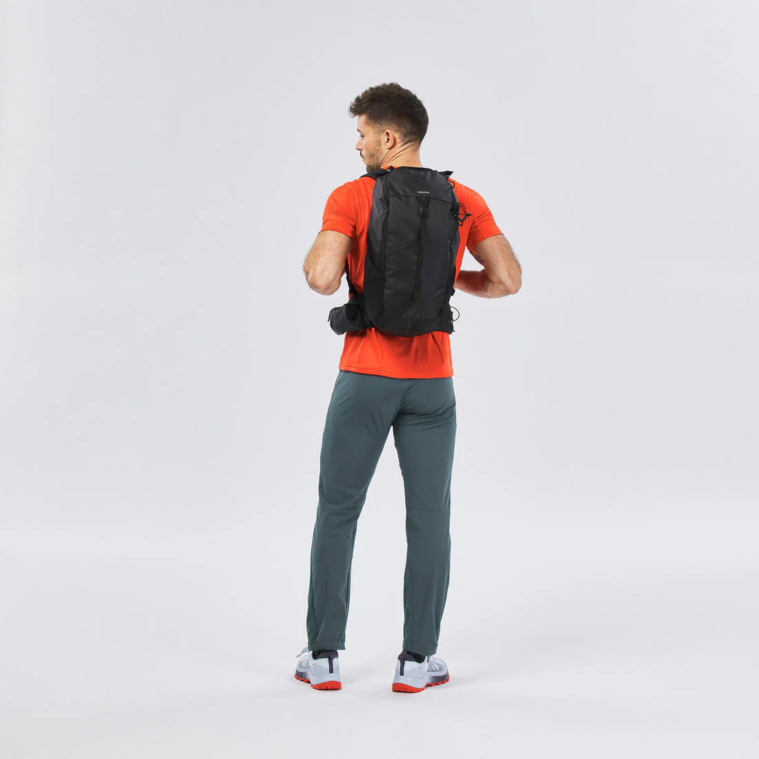 20 L Mountain Hiking Backpack - MH100 - Black - Image 16