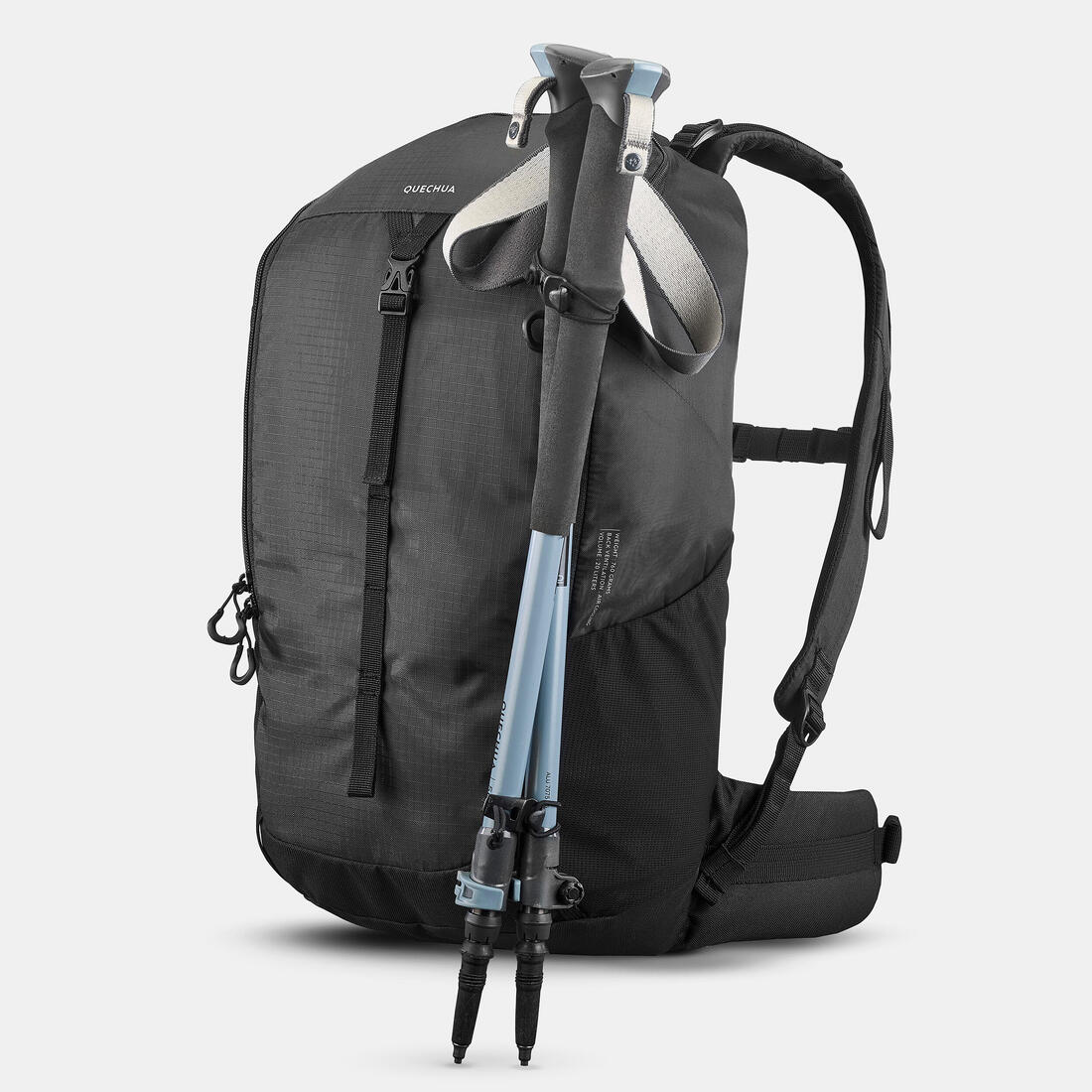 20 L Mountain Hiking Backpack - MH100 - Black - Image 5