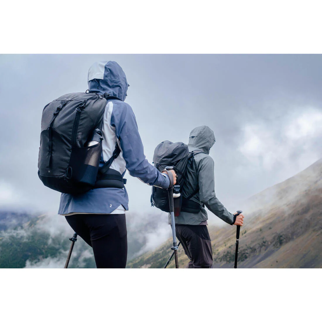 20 L Mountain Hiking Backpack - MH100 - Black - Image 6