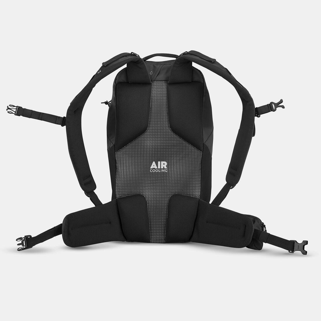 20 L Mountain Hiking Backpack - MH100 - Black - Image 7