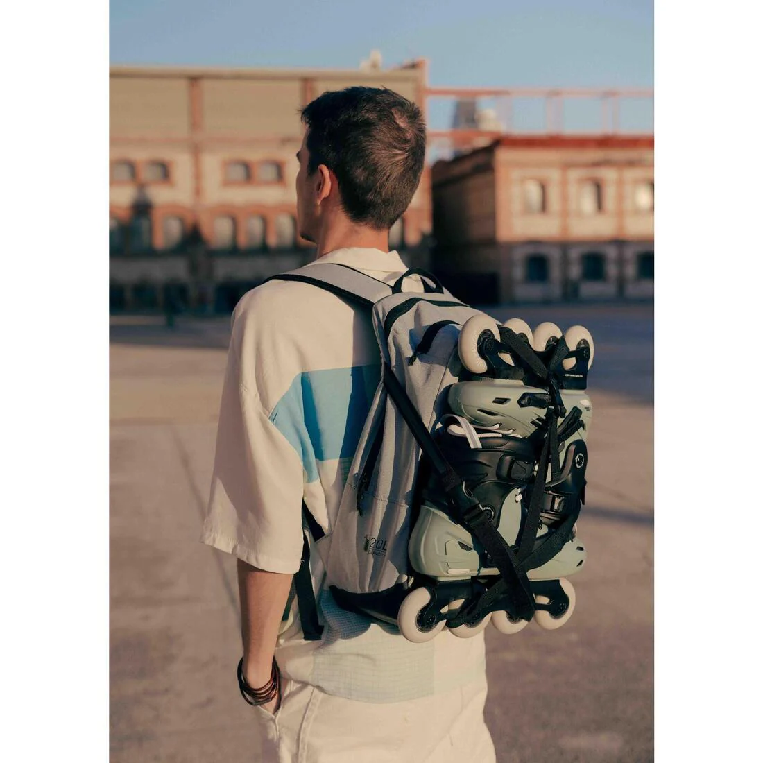 20-Litre Inline Skating Backpack BP100 - Image 16